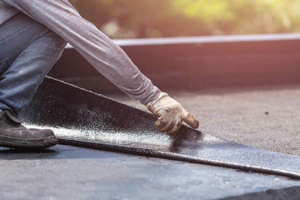 Professional Emergency Waterproofing technician working in Cedar Lake, IN